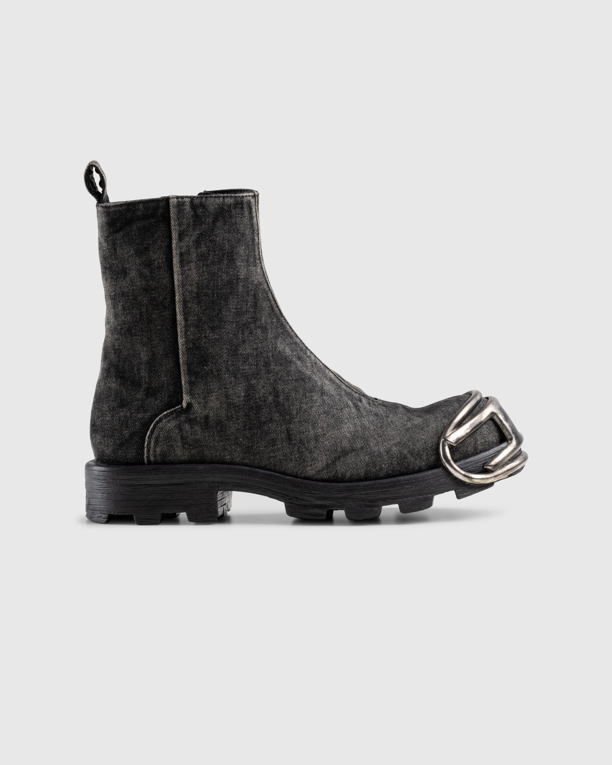 Diesel boots black hot sale